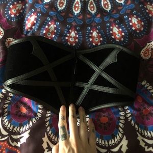 Killstar pentagram belt